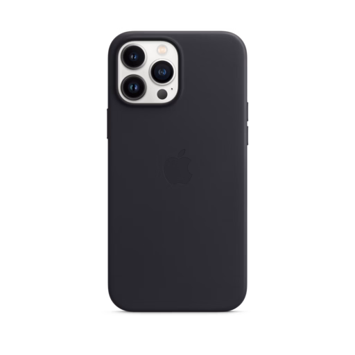 iPhone 13 Pro Max Leather Case with MagSafe — Midnight