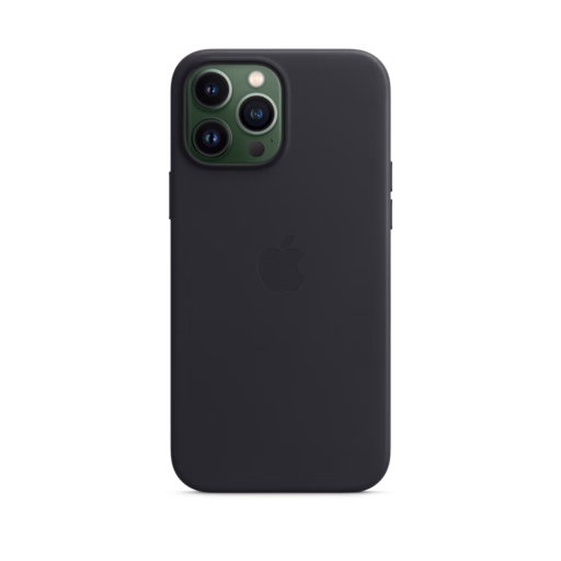 iPhone 13 Pro Max Leather Case with MagSafe — Midnight