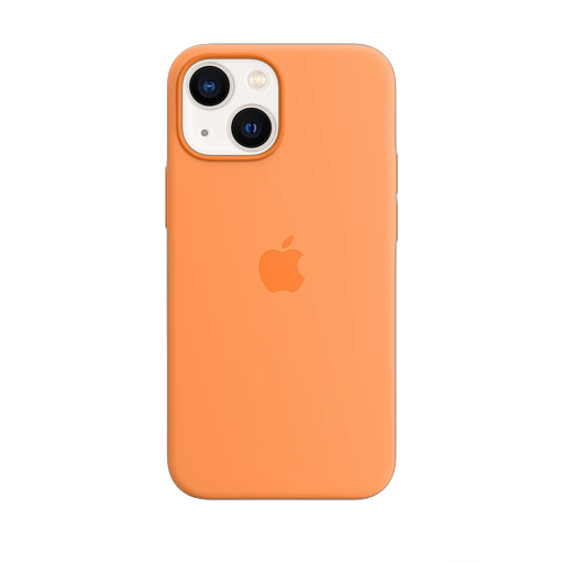 iPhone 13 mini Silicone Case — Marigold