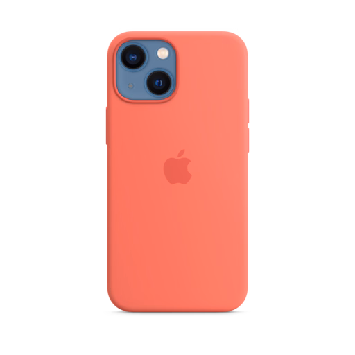 iPhone 13 mini Silicone Case with MagSafe — Pink Pomelo