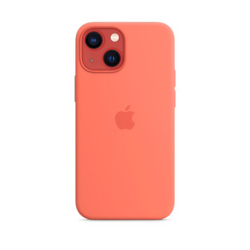 iPhone 13 mini Silicone Case with MagSafe — Pink Pomelo