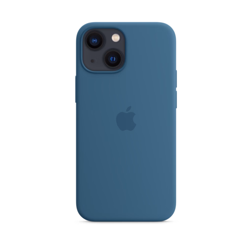 iPhone 13 mini Silicone Case with MagSafe — Blue Jay