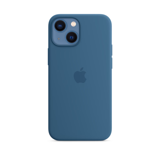 iPhone 13 mini Silicone Case with MagSafe — Blue Jay