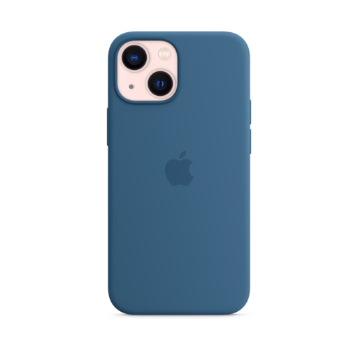iPhone 13 mini Silicone Case with MagSafe — Blue Jay