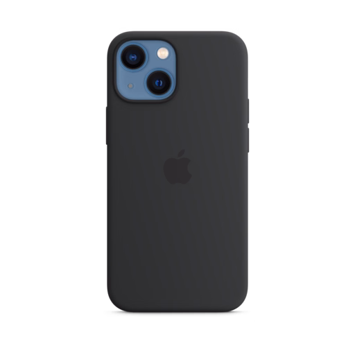 iPhone 13 mini Silicone Case with MagSafe — Midnight