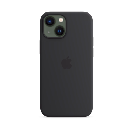 iPhone 13 mini Silicone Case with MagSafe — Midnight