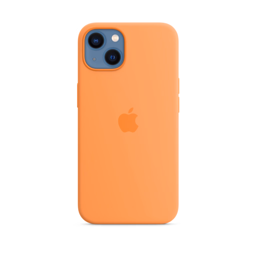 iPhone 13 Silicone Case with MagSafe — Marigold