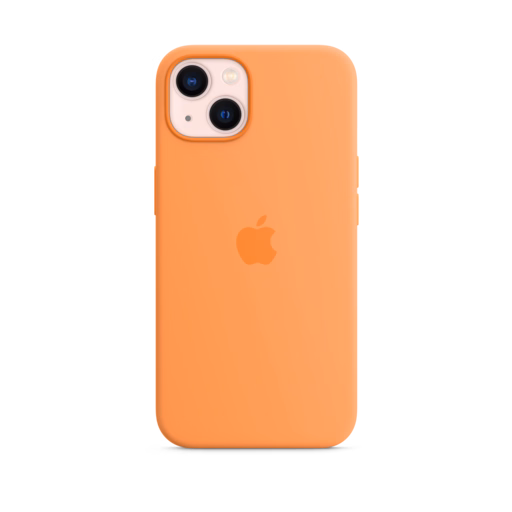 iPhone 13 Silicone Case with MagSafe — Marigold