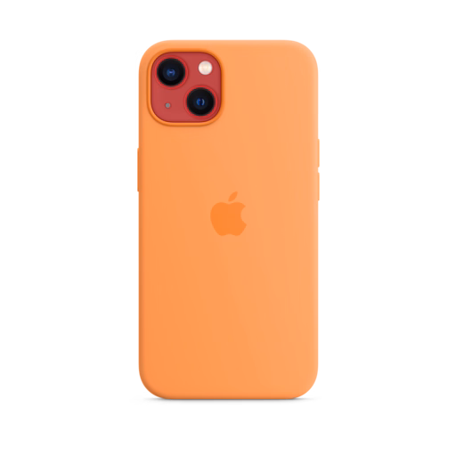 iPhone 13 Silicone Case with MagSafe — Marigold