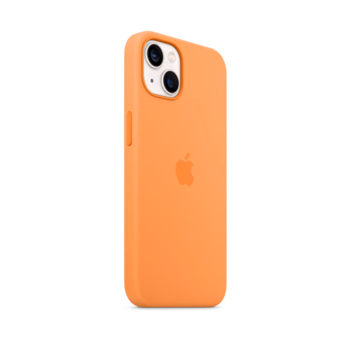 iPhone 13 Silicone Case with MagSafe — Marigold