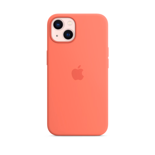 iPhone 13 Silicone Case with MagSafe — Pink Pomelo