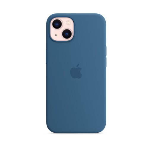 iPhone 13 Silicone Case with MagSafe — Blue Jay