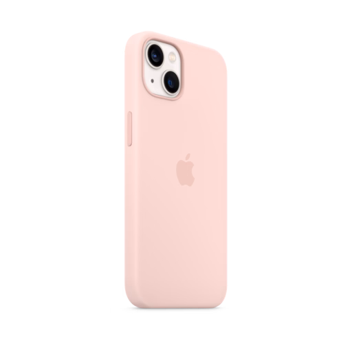 iPhone 13 Silicone Case with MagSafe — Chalk Pink