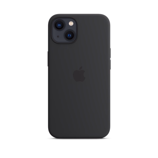 iPhone 13 Silicone Case with MagSafe — Midnight