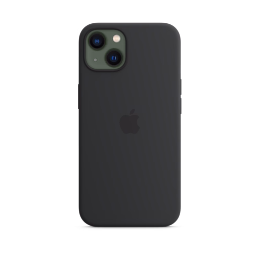 iPhone 13 Silicone Case with MagSafe — Midnight