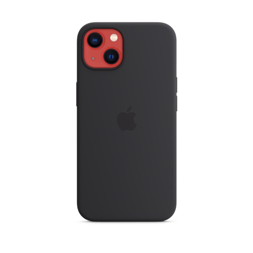 iPhone 13 Silicone Case with MagSafe — Midnight