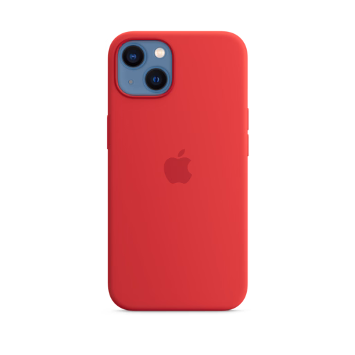 iPhone 13 Silicone Case with MagSafe — (PRODUCT)RED