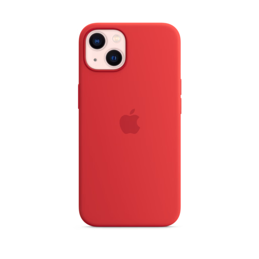 iPhone 13 Silicone Case with MagSafe — (PRODUCT)RED