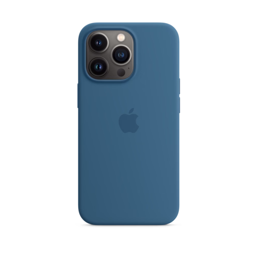 iPhone 13 Pro Silicone Case — Blue Jay