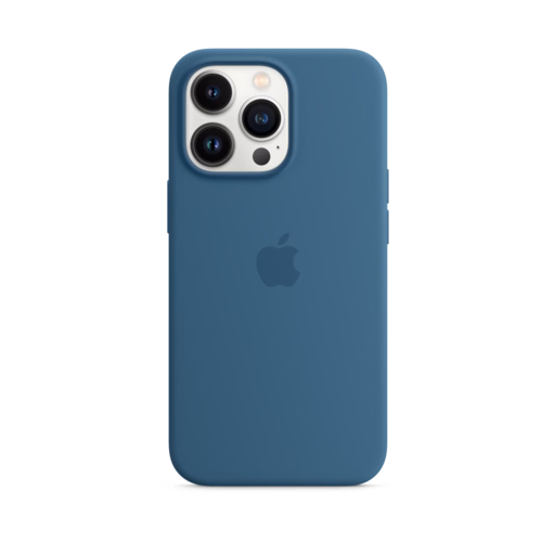 iPhone 13 Pro Silicone Case with MagSafe — Blue Jay