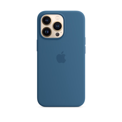 iPhone 13 Pro Silicone Case with MagSafe — Blue Jay