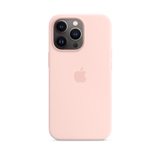 iPhone 13 Pro Silicone Case — Chalk Pink