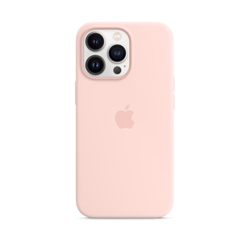 iPhone 13 Pro Silicone Case with MagSafe — Chalk Pink