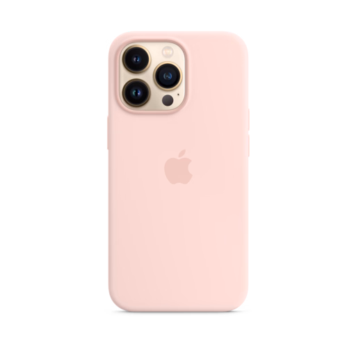iPhone 13 Pro Silicone Case with MagSafe — Chalk Pink