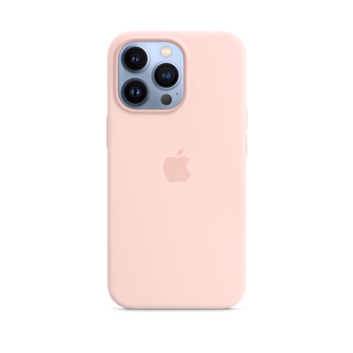 iPhone 13 Pro Silicone Case with MagSafe — Chalk Pink