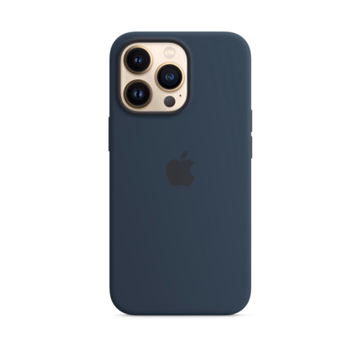 iPhone 13 Pro Silicone Case with MagSafe — Abyss Blue