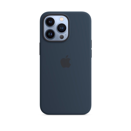 iPhone 13 Pro Silicone Case with MagSafe — Abyss Blue