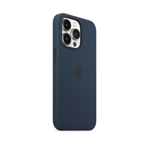 iPhone 13 Pro Silicone Case with MagSafe — Abyss Blue