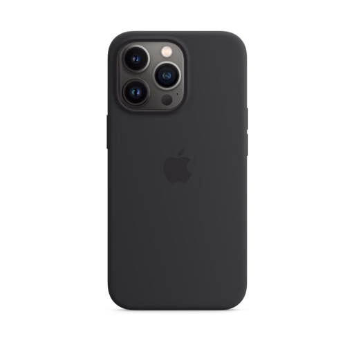 iPhone 13 Pro Silicone Case — Midnight