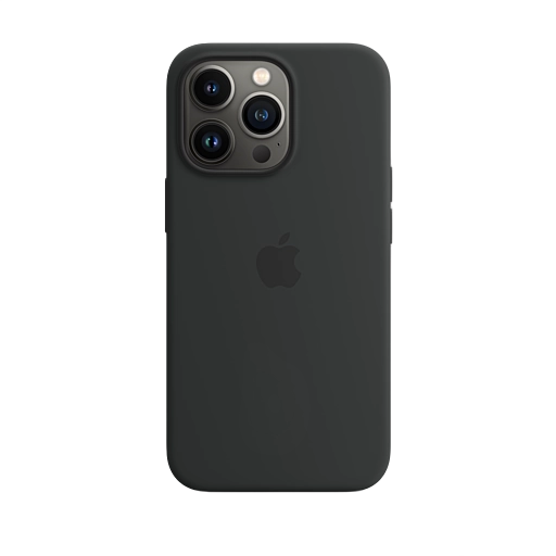 iPhone 13 Pro Silicone Case — Midnight