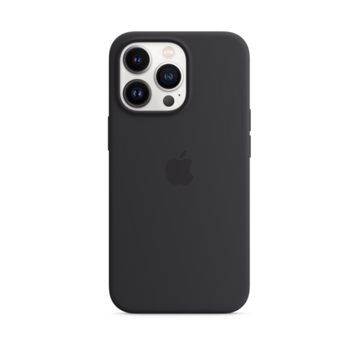 iPhone 13 Pro Silicone Case with MagSafe — Midnight