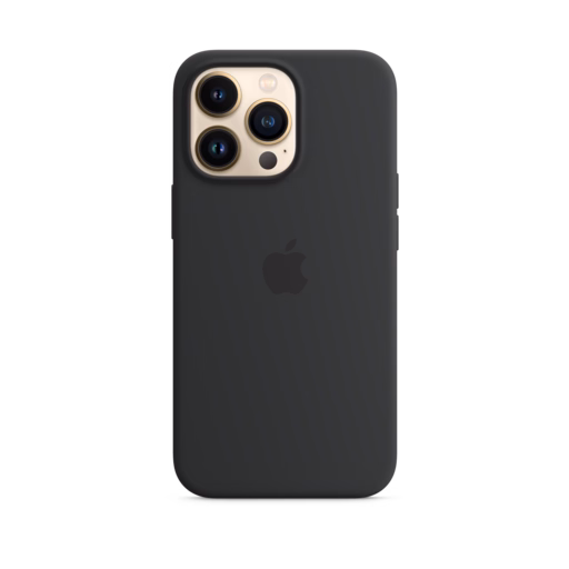 iPhone 13 Pro Silicone Case with MagSafe — Midnight