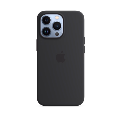 iPhone 13 Pro Silicone Case with MagSafe — Midnight