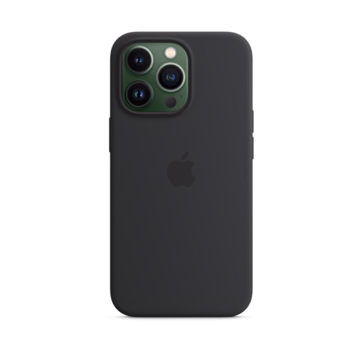 iPhone 13 Pro Silicone Case with MagSafe — Midnight