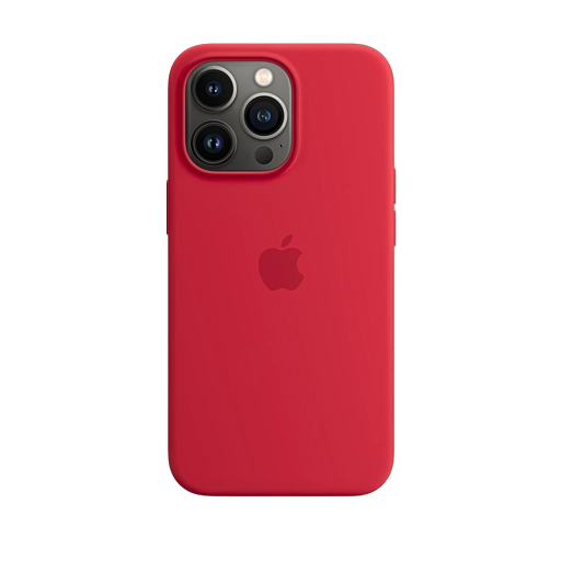 iPhone 13 Pro Silicone Case — (PRODUCT)RED