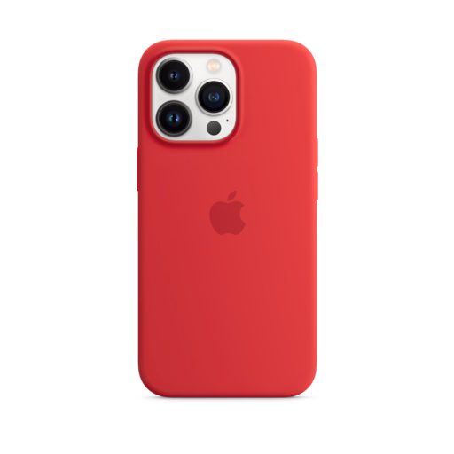 iPhone 13 Pro Silicone Case with MagSafe — (PRODUCT)RED