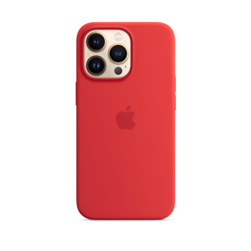 iPhone 13 Pro Silicone Case with MagSafe — (PRODUCT)RED