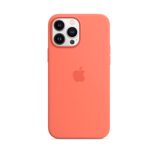 iPhone 13 Pro Max Silicone Case with MagSafe — Pink Pomelo