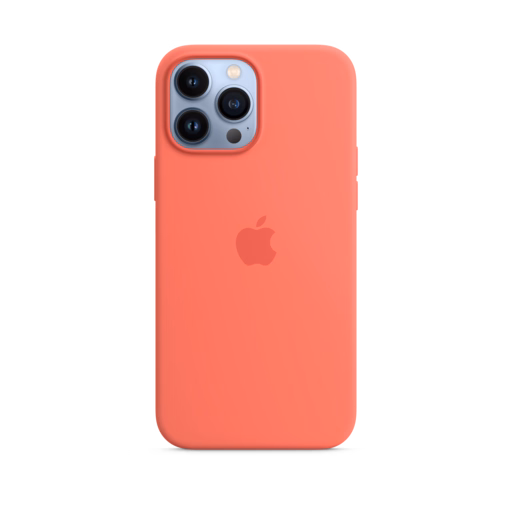 iPhone 13 Pro Max Silicone Case with MagSafe — Pink Pomelo