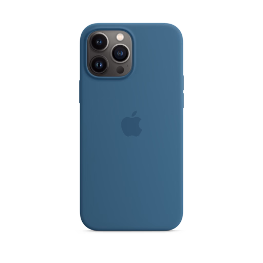 iPhone 13 Pro Max Silicone Case — Blue Jay