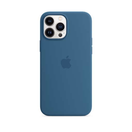 iPhone 13 Pro Max Silicone Case with MagSafe — Blue Jay