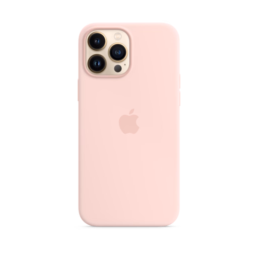 iPhone 13 Pro Max Silicone Case with MagSafe — Chalk Pink