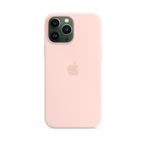iPhone 13 Pro Max Silicone Case with MagSafe — Chalk Pink
