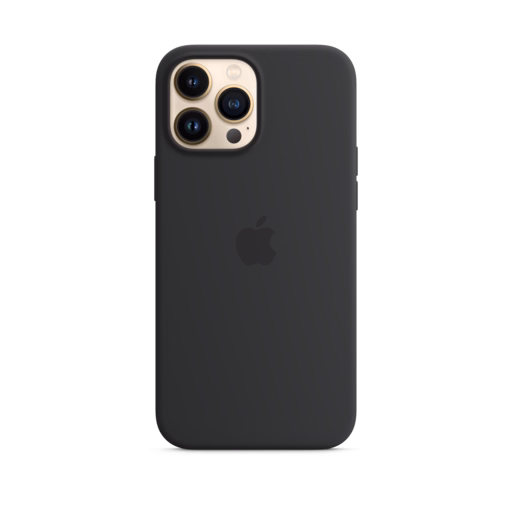 iPhone 13 Pro Max Silicone Case with MagSafe — Midnight
