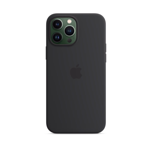 iPhone 13 Pro Max Silicone Case with MagSafe — Midnight