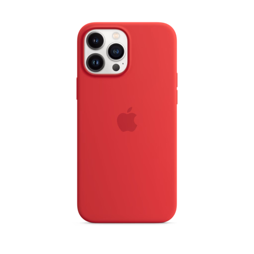 iPhone 13 Pro Max Silicone Case with MagSafe — (PRODUCT)RED